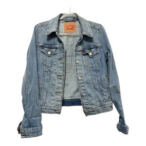 Levi Strauss & Co. Light Wash Original Trucker Jean Jacket Size S